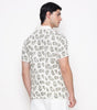 Men Printed 100% Kora Cotton Polo T-shirt | Regular Fit