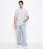 Men Printed 100% Kora Cotton Polo T-shirt | Regular Fit | Green Printed