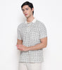 Men Printed 100% Kora Cotton Polo T-shirt | Regular Fit | Abstract 3