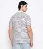 Men Printed 100% Kora Cotton Polo T-shirt | Regular Fit | Abstract 1