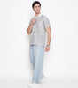 Men Printed 100% Kora Cotton Polo T-shirt | Regular Fit | Abstract 1